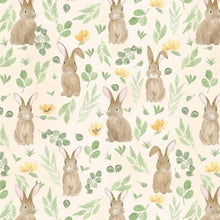 Load image into Gallery viewer, Blank Quilting - Spring Serenade - Bunnies and Foliage - 1/2 YARD CUT
