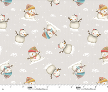 Load image into Gallery viewer, Blank Quilting - Snowmates - Snowmen - 1/2 YARD CUT
