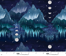 Load image into Gallery viewer, Blank Quilting - Moondance - Moonlit River - 1/2 YARD CUT
