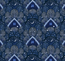 Load image into Gallery viewer, Blank Quilting - Moondance - Snow House - 1/2 YARD CUT
