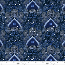 Load image into Gallery viewer, Blank Quilting - Moondance - Snow House - 1/2 YARD CUT
