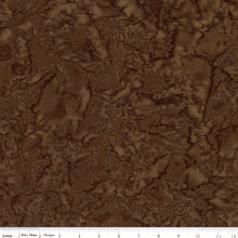 Load image into Gallery viewer, Expressions Batiks by Riley Blake Fabrics - Hand Dyes Close to Cocoa - 1/2 YARD CUT
