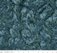 Load image into Gallery viewer, Expressions Batiks by Riley Blake Fabrics - Hand Dyes Blue Multi - 1/2 YARD CUT
