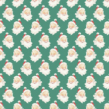 Load image into Gallery viewer, Riley Blake - Merry Little Christmas - Santa Heads - 1/2 YARD CUT
