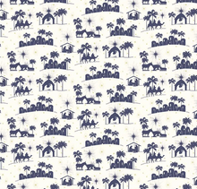Load image into Gallery viewer, Riley Blake - Come Let Us Adore Him - Silhouettes Cloud - 1/2 YARD CUT
