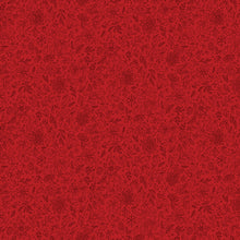 Load image into Gallery viewer, Riley Blake - Charming Christmas - Floral Outline Red - 1/2 YARD CUT
