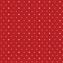 Load image into Gallery viewer, Riley Blake - Charming Christmas - Stars Red - 1/2 YARD CUT
