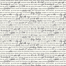 Load image into Gallery viewer, Riley Blake - Charming Christmas - Words Cloud - 1/2 YARD CUT

