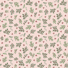 Load image into Gallery viewer, Riley Blake - Mistletoe &amp; Holly - Mistletoe Ballerina - 1/2 YARD CUT

