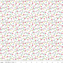 Load image into Gallery viewer, Riley Blake - Gingerbread Kisses - Lights White - 1/2 YARD CUT
