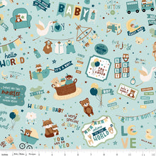 Load image into Gallery viewer, Riley Blake - Baby Boy - Main - 1/2 YARD CUT
