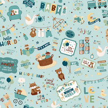 Load image into Gallery viewer, Riley Blake - Baby Boy - Main - 1/2 YARD CUT
