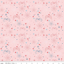 Load image into Gallery viewer, Riley Blake - Firework Fields - Fireworks - 1/2 YARD CUT
