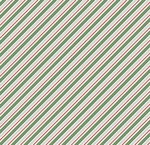 Load image into Gallery viewer, Riley Blake - Claus &amp; Co. - Candy Cane Stripes - 1/2 YARD CUT
