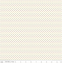 Load image into Gallery viewer, Riley Blake - Swiss Dot Le Creme Autumn - 1/2 YARD CUT
