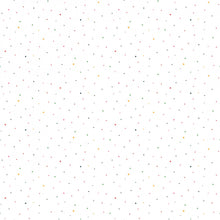 Load image into Gallery viewer, Riley Blake - Dapple Dot on White Rainbow - 1/2 YARD CUT
