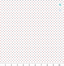 Load image into Gallery viewer, Riley Blake - Swiss Dot - Patriotic - 1/2 YARD CUT
