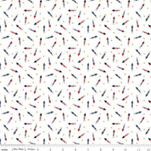 Load image into Gallery viewer, Riley Blake - Seasonal Basics - Pop Boom Bang - 1/2 YARD CUT
