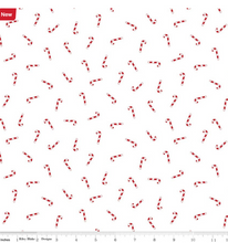 Load image into Gallery viewer, Riley Blake - Seasonal Basics - Candy Canes - 1/2 YARD CUT
