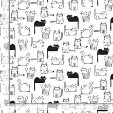 Load image into Gallery viewer, Timeless Treasures - Feline Good - Cats Nap Time - 1/2 YARD CUT
