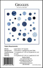 Load image into Gallery viewer, Giggles Quilt Pattern
