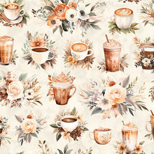 Load image into Gallery viewer, Riley Blake - Coffee Time - Main - 1/2 YARD CUT
