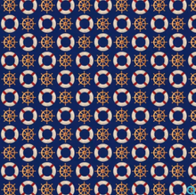 Load image into Gallery viewer, Timeless Treasures - Beacon of Light - Ship Wheel &amp; Life Preserver - 1/2 YARD CUT
