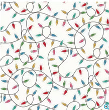 Load image into Gallery viewer, P&amp;B Textiles - Christmas Miniatures III - Tangled Lights - 1/2 YARD CUT
