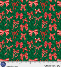 Load image into Gallery viewer, P&amp;B Textiles - Christmas Miniatures III - Christmas Bows - 1/2 YARD CUT
