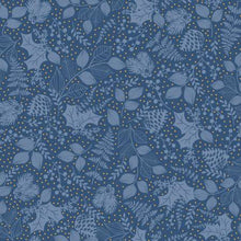 Load image into Gallery viewer, End Of Bolt - Christmas Shimmer - Leafy Blender Blue - 15"
