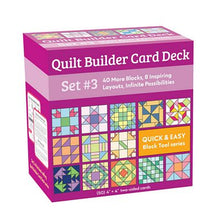 Load image into Gallery viewer, Quilt Builder Card Deck #3
