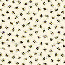Load image into Gallery viewer, Michael Miller - Meant to Bee - Let it Bee Cream - 1/2 YARD CUT
