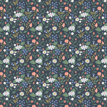 Load image into Gallery viewer, Cotton + Steel - Fairyberry Grove - Meadow Magic - Shadow - 1/2 YARD CUT
