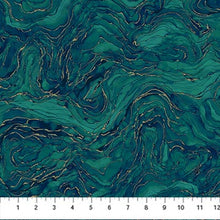 Load image into Gallery viewer, End Of Bolt - Midas Touch - Teal Wave Texture - 32"
