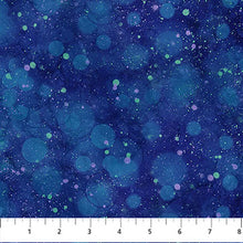 Load image into Gallery viewer, Northcott - Midwinter Magic - Starry Sky Dark Blue - 1/2 YARD CUT
