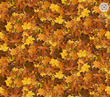 Load image into Gallery viewer, Northcott - Autumn Woodland Naturescapes - Packed Leaves - 1/2 YARD CUT
