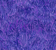 Load image into Gallery viewer, Northcott - Coral Reef - Tonal Coral - Purple - 1/2 YARD CUT
