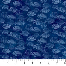 Load image into Gallery viewer, Northcott - Coral Reef - Fish Blender - 1/2 YARD CUT
