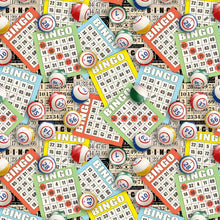 Load image into Gallery viewer, David's Textiles - Vintage Bingo - 1/2 YARD CUT
