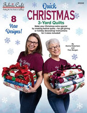 Load image into Gallery viewer, Quick Christmas 3-Yard Quilts Book
