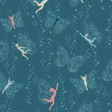 Load image into Gallery viewer, Art Gallery Fabrics - Prairie Fairies Night - 1/2 YARD CUT
