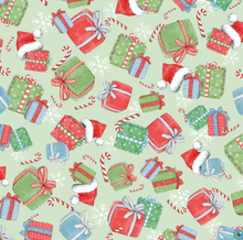Load image into Gallery viewer, P&amp;B Textiles - Frost &amp; Fable - Gift Toss - 1/2 YARD CUT
