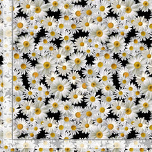 Load image into Gallery viewer, Timeless Treasures - Advice from a Sunflower - Blooming Packed Daisies - 1/2 YARD CUT
