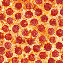 Load image into Gallery viewer, Timeless Treasures - Comfort Food - Pepperoni &amp; Cheese - 1/2 YARD CUT

