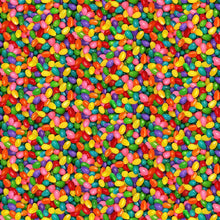 Load image into Gallery viewer, Timeless Treasures - Spring Treats - Jelly Beans - 1/2 YARD CUT
