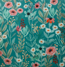 Load image into Gallery viewer, Freespirit - Floral Fiesta - Son Vida Vibrant Jade - 1/2 YARD CUT
