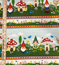 Load image into Gallery viewer, Michael Miller - Gnome Sweet Gnome - Gnome is Where the Heart Is - 1/2 YARD CUT
