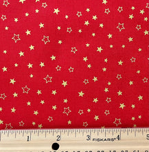 Load image into Gallery viewer, End of Bolt - Santa's Christmas - Red Stars - 25"
