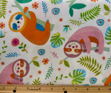Load image into Gallery viewer, Michael Miller - Don't Hurry Be Happy - Hanging There - 1/2 YARD CUT
