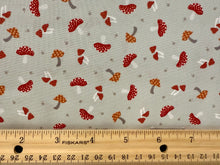 Load image into Gallery viewer, Lewis &amp; Irene - Small Things Snuggle Season - Toadstools - 1/2 YARD CUT

